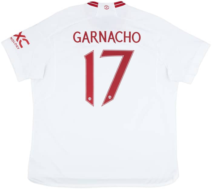 2023-24 Manchester United Third Shirt Garnacho #17 - 8/10 - (XXL)