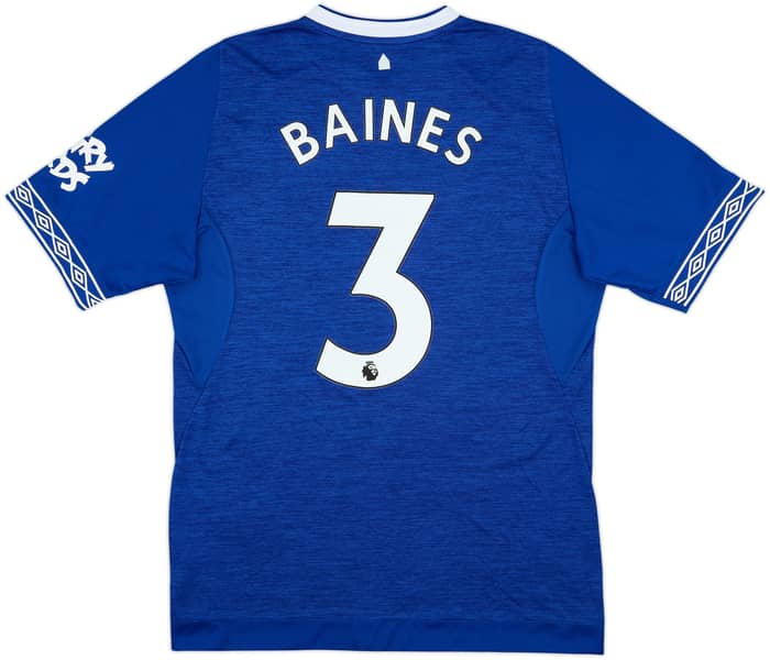 2018-19 Everton Home Shirt Baines #3 - 9/10 - (L)