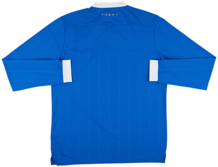 2021-22 Rangers Authentic Home L/S Shirt - 10/10 - (L)
