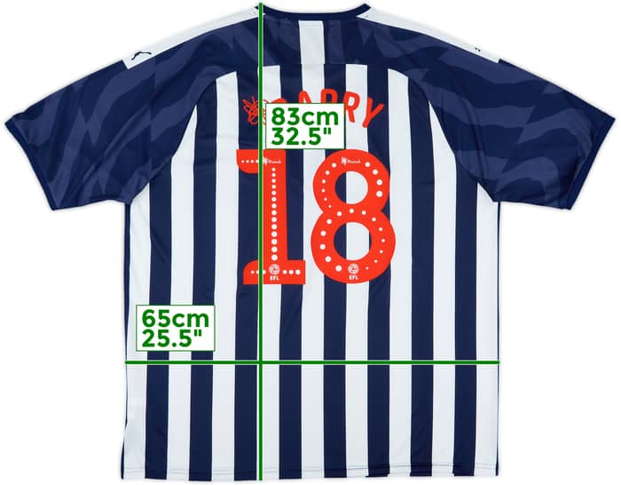 2019-20 West Brom Home Shirt Barry #18 - 9/10 - (3XL)