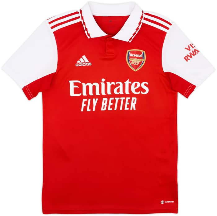 2022-23 Arsenal Home Shirt Saka #7 - 10/10 - (S)