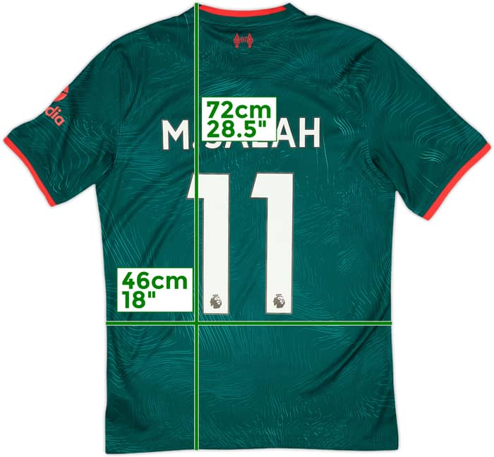 2022-23 Liverpool Third Shirt M.Salah #11 - 8/10 - (S)