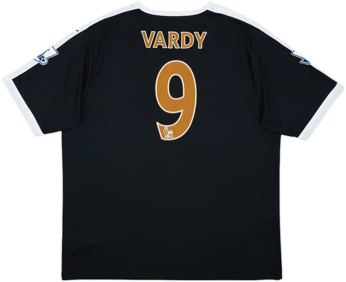 2015-16 Leicester Away Shirt Vardy #9 - 9/10 - (XXL)
