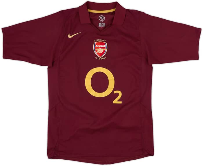 2005-06 Arsenal Home Shirt Henry #14 - 9/10 - (S)
