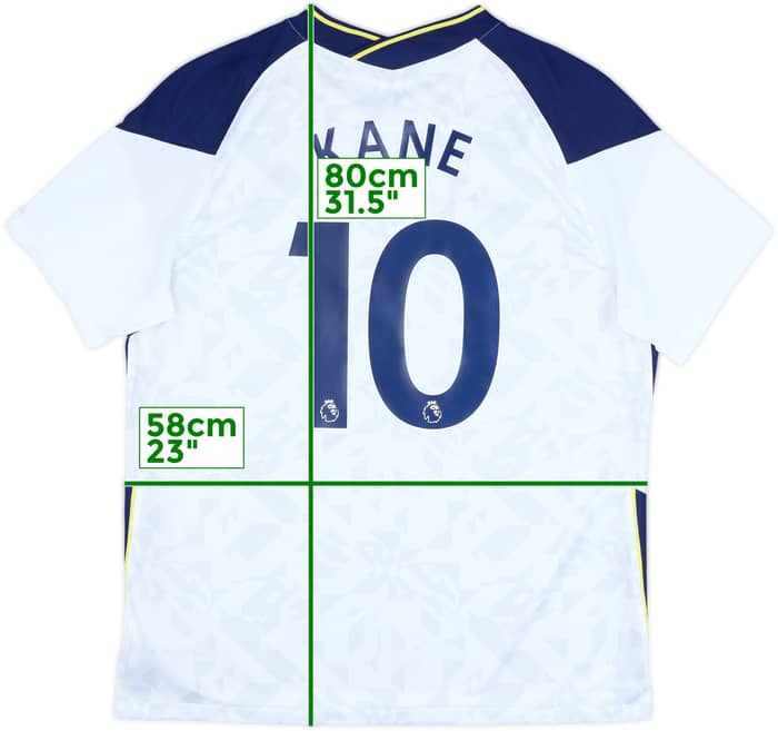 2020-21 Tottenham Home Shirt Kane #10 - 10/10 - (XL)
