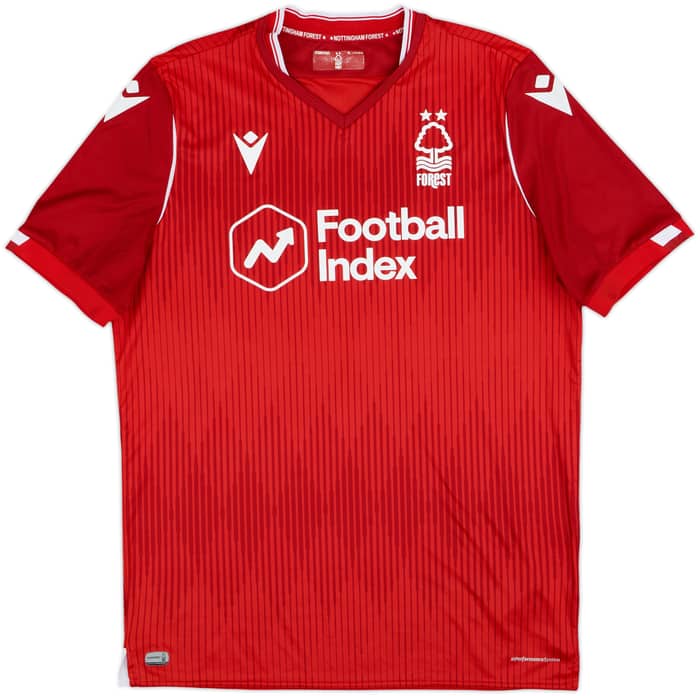 2019-20 Nottingham Forest Home Shirt Yates #22 - 9/10 - (XL)