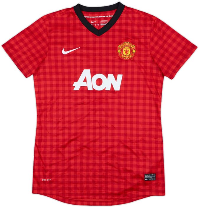 2012-13 Manchester United Home Shirt Walker #7 - 5/10 - (Women's S)