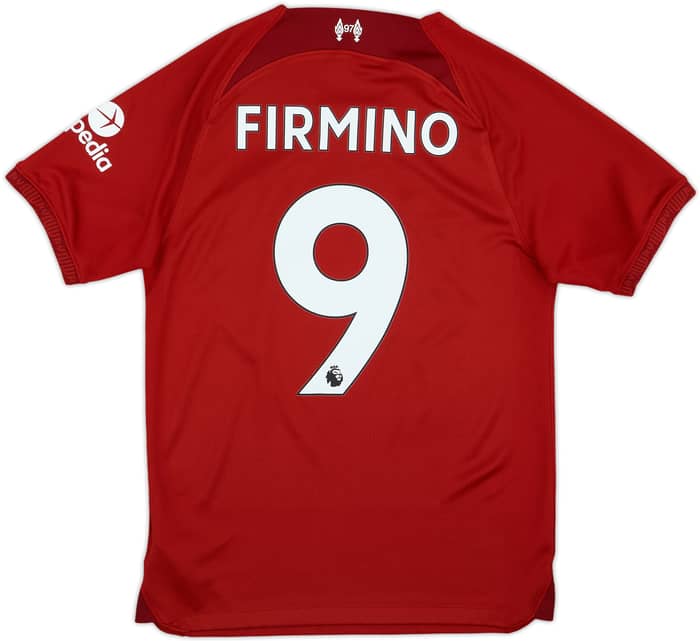 2022-23 Liverpool Home Shirt Firmino #9 - 7/10 - (S)