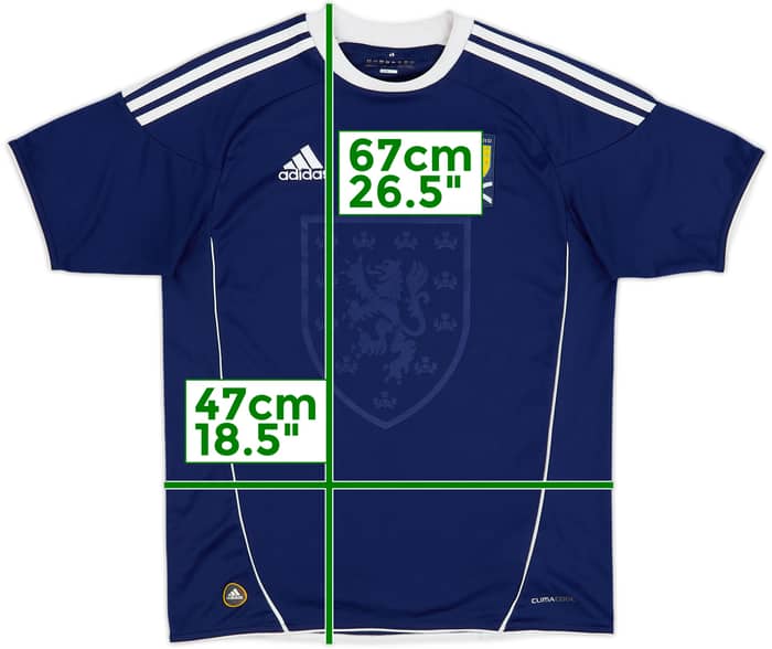 2010-11 Scotland Home Shirt - 8/10 - (XL.Boys)
