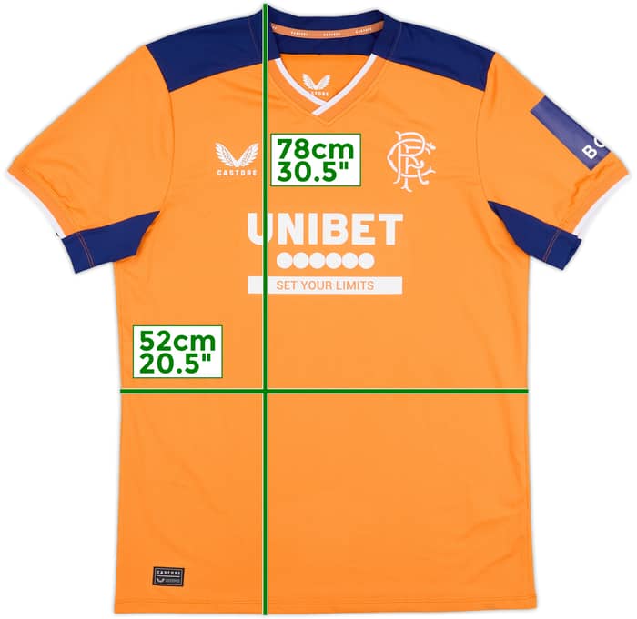 2022-23 Rangers Third Shirt - 10/10 - (M)
