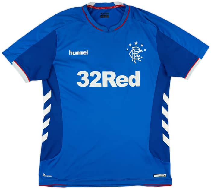 2018-19 Rangers Home Shirt - 7/10 - (L)