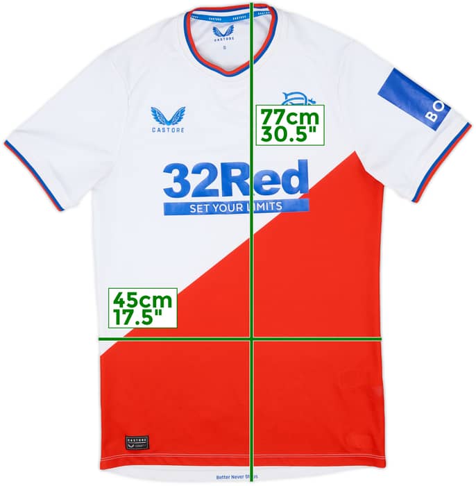 2022-23 Rangers Away Shirt - 7/10 - (S)