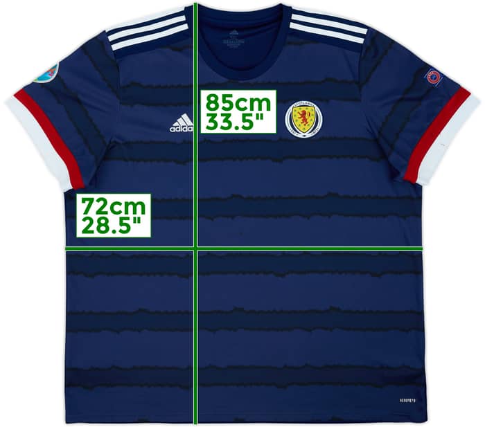 2020-22 Scotland Home Shirt - 7/10 - (3XL)