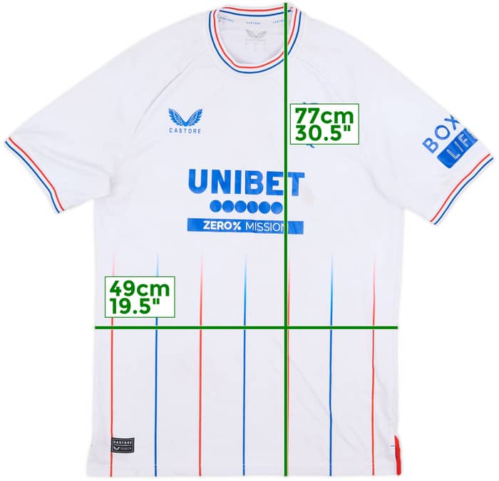 2023-24 Rangers Away Shirt - 7/10 - (M)