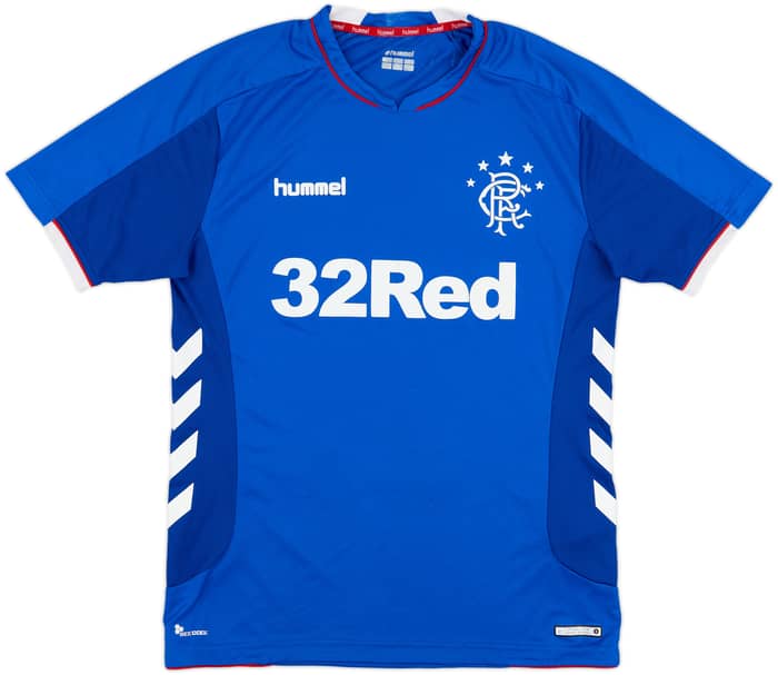 2018-19 Rangers Home Shirt - 7/10 - (L)