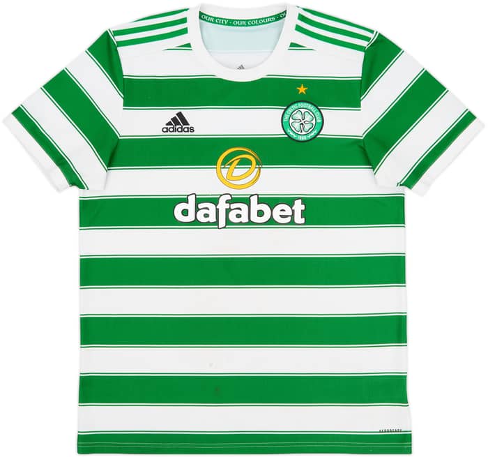 2021-22 Celtic Home Shirt - 6/10 - (L)