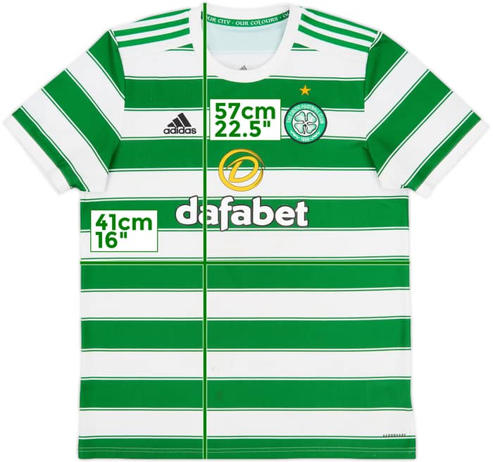 2021-22 Celtic Home Shirt - 6/10 - (L)