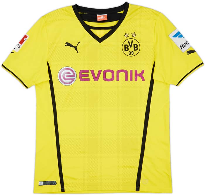 2013-14 Borussia Dortmund Home Shirt - 7/10 - (M)