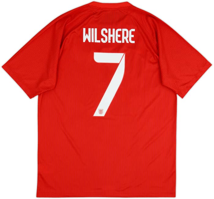 Camiseta de visitante de Inglaterra 2014-15 Wilshere #7 - 5/10 - (L)