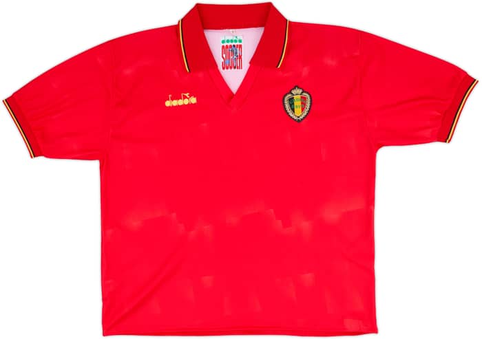 1992-94 Belgium Home Shirt - 7/10 - (L)