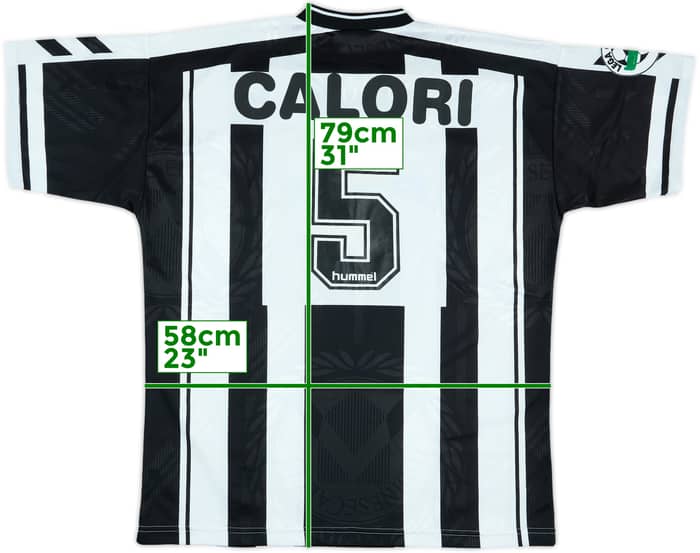 1997-98 Udinese Match Issue Home Shirt Calori #5