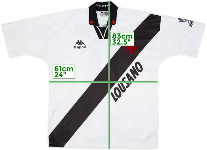 1996 Vasco da Gama Away Shirt #11 - 8/10 - (XL)