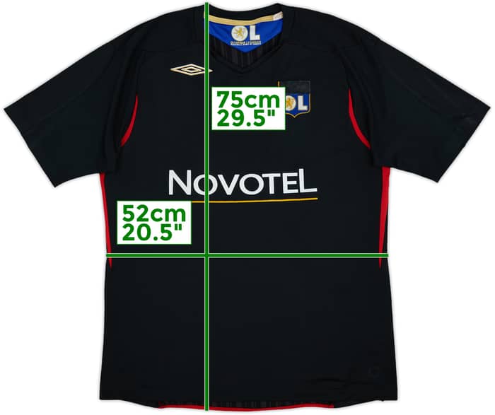 2007-08 Lyon Third Shirt - 3/10 - (L)
