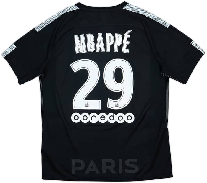 2017-18 Paris Saint-Germain Third Shirt Mbappe #29 - 5/10 - (L)