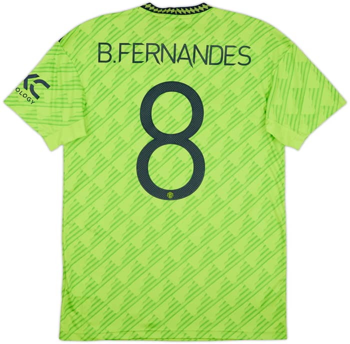 2022-23 Manchester United Third Shirt B. Fernandes #8 (M)