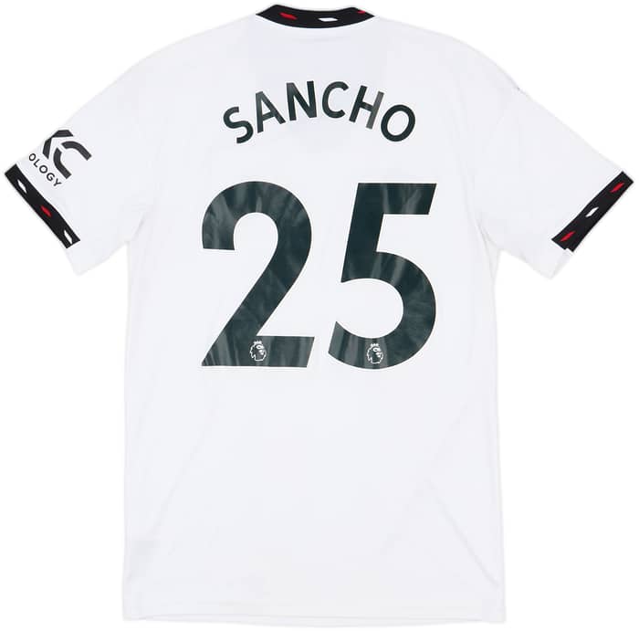 2022-23 Manchester United Away Shirt Sancho #25 - 8/10 - (S)