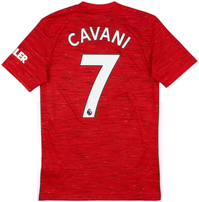 2020-21 Manchester United Home Shirt Cavani #7 - 10/10 - (XS)