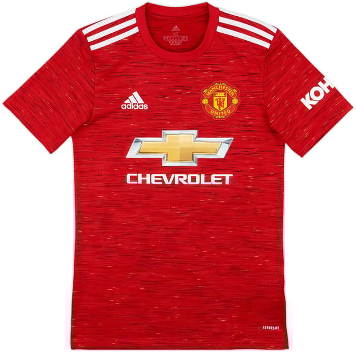 2020-21 Manchester United Home Shirt Cavani #7 - 10/10 - (XS)
