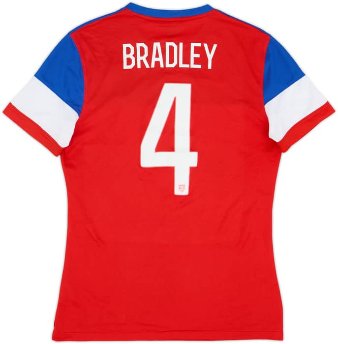 2014-15 USA Authentic Away Shirt Bradley #4 - 6/10 - (L)