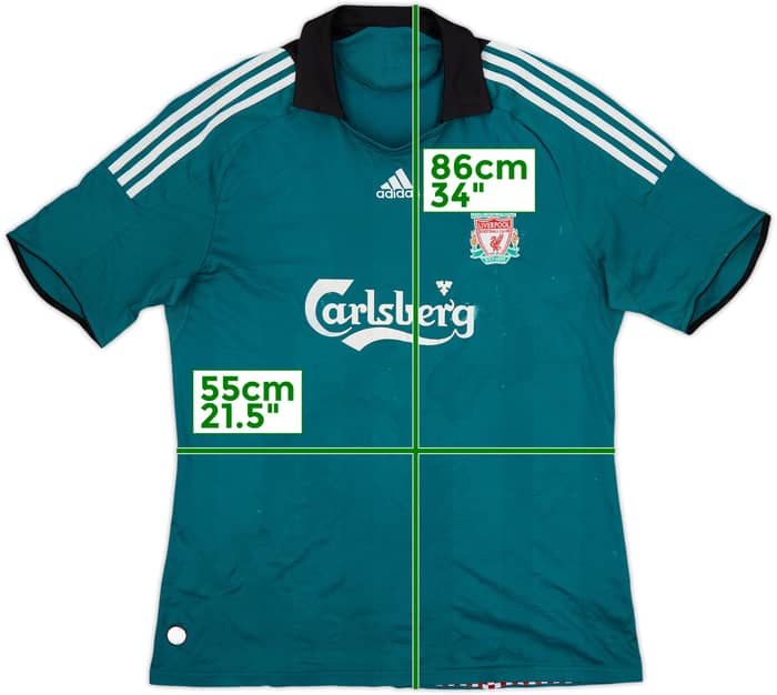 2008-09 Liverpool Third Shirt - 5/10 - (XL)