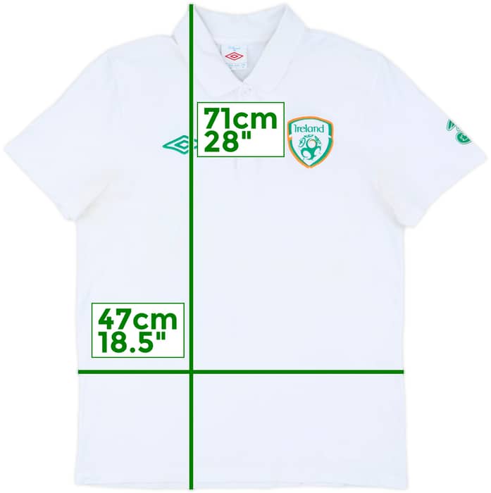 2010-11 Ireland Umbro Polo Shirt - 7/10 - (M)