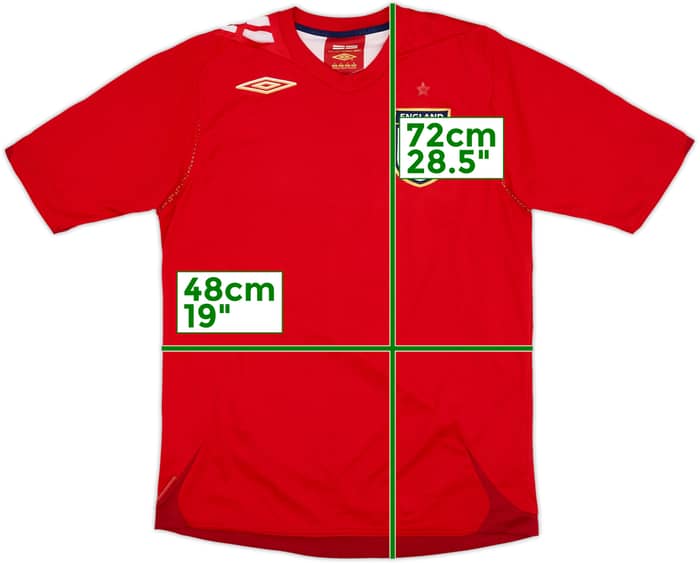 2006-08 England Away Shirt - 5/10 - (S)