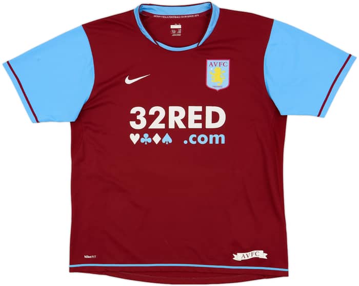 2007-08 Aston Villa Home Shirt Petrov #19 - 5/10 - (L)