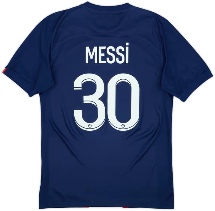 2022-23 Paris Saint-Germain Home Shirt Messi #30 - 7/10 - (S)