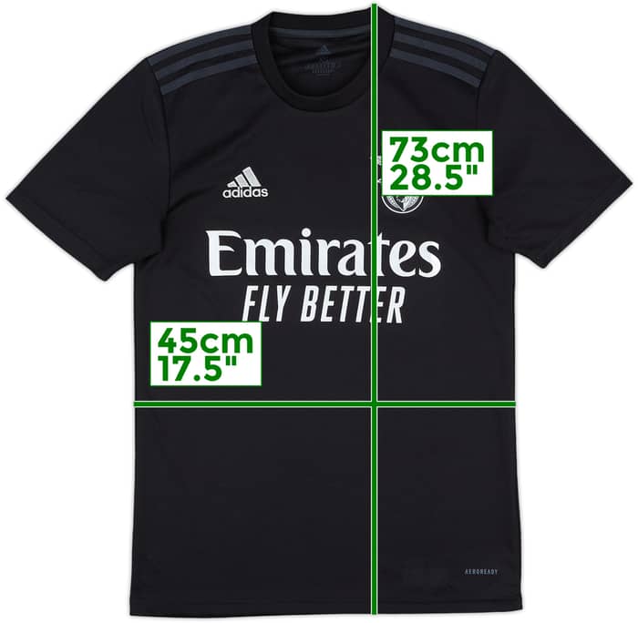 2020-21 Benfica Away Shirt - 10/10 - (XS)