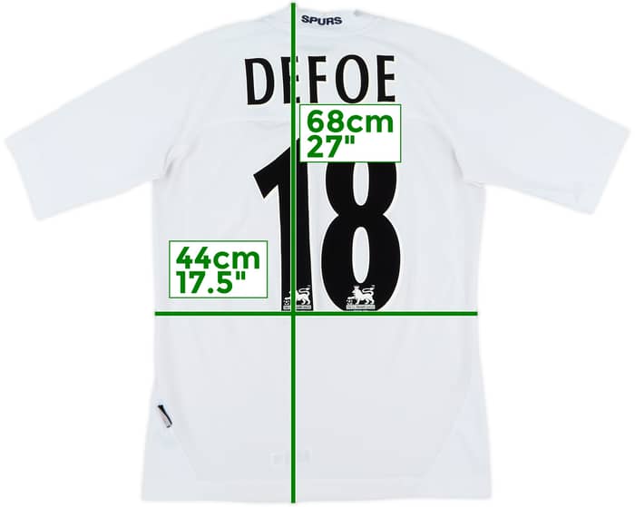 2004-05 Tottenham Home Shirt Defoe #18 - 5/10 - (S)