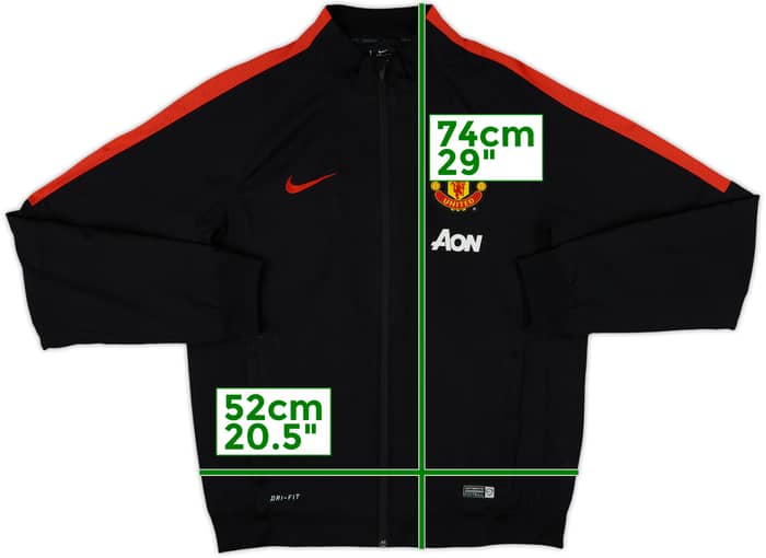 2014-15 Manchester United Nike Track Jacket - 8/10 - (M)