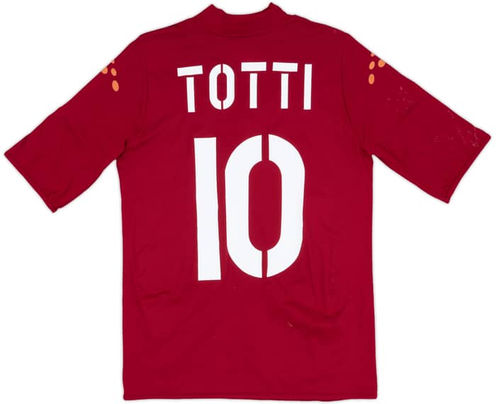 2003-04 Roma Home Shirt Totti #10 - 6/10 - (S)