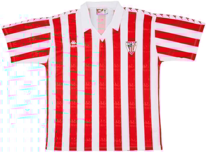 1991-93 Athletic Bilbao Home Shirt - 8/10 - (XL)