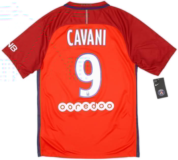 2016-17 Paris Saint-Germain Away Shirt Cavani #9 (S)