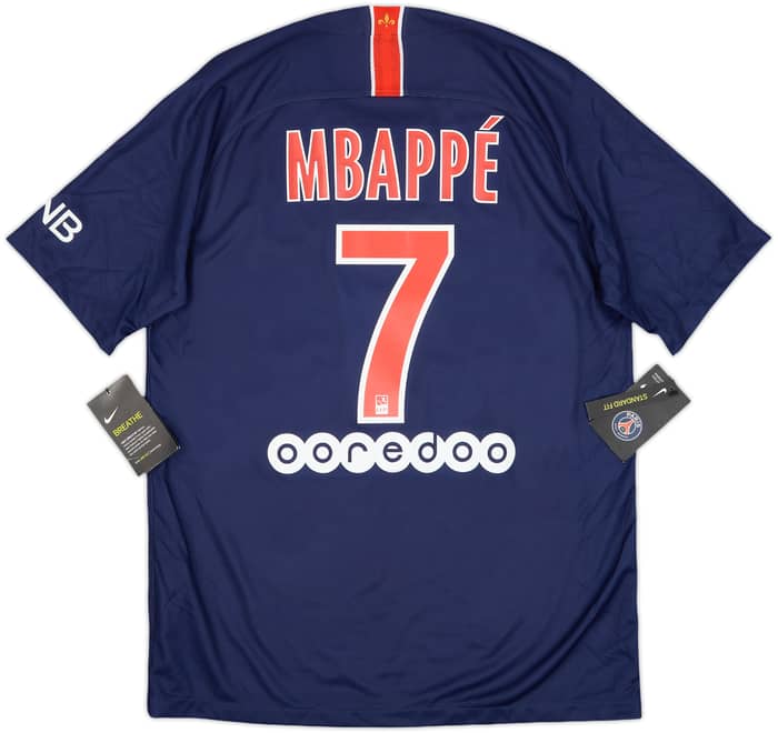 2018-19 Paris Saint-Germain Home Shirt Mbappe #7 (M)