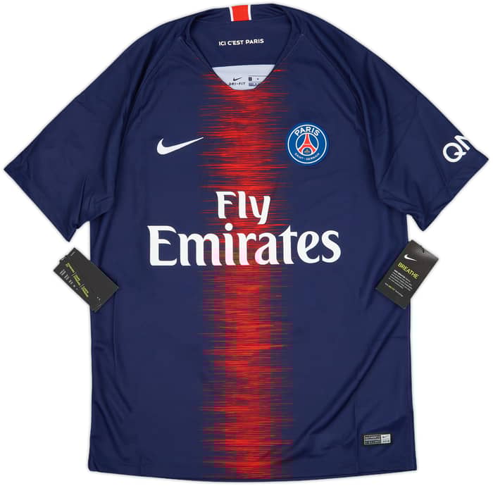 2018-19 Paris Saint-Germain Home Shirt Mbappe #7 (M)