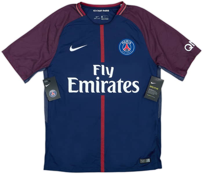 2017-18 Paris Saint-Germain Home Shirt Mbappe #29 (M)
