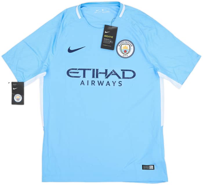 2017-18 Manchester City Home Shirt De Bruyne #17 (M)