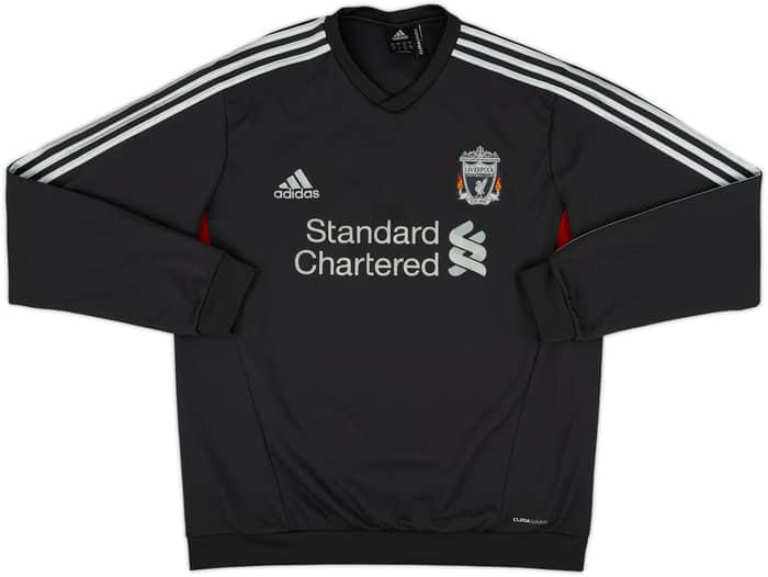 2011-12 Liverpool adidas Sweat Top - 8/10 - (L/XL)