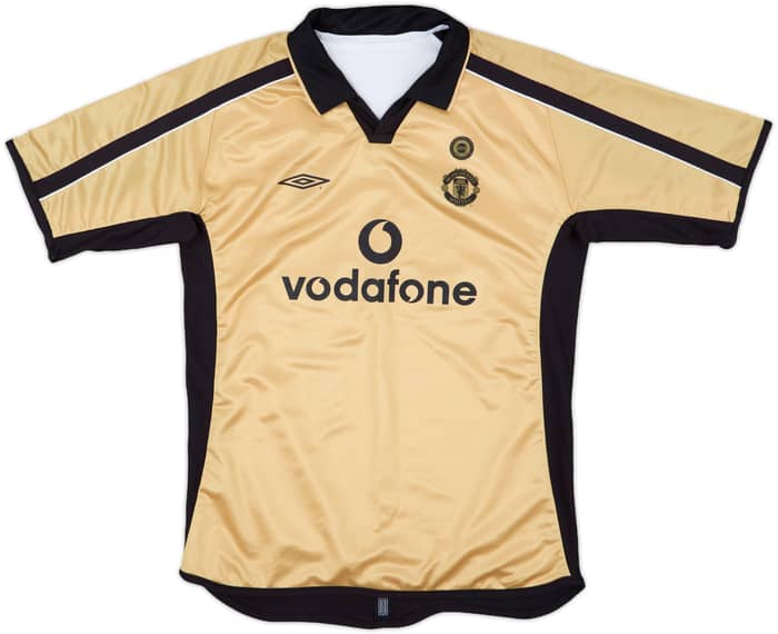 2001-02 Manchester United Centenary Away/Third Shirt - 8/10 - (L.Boys)